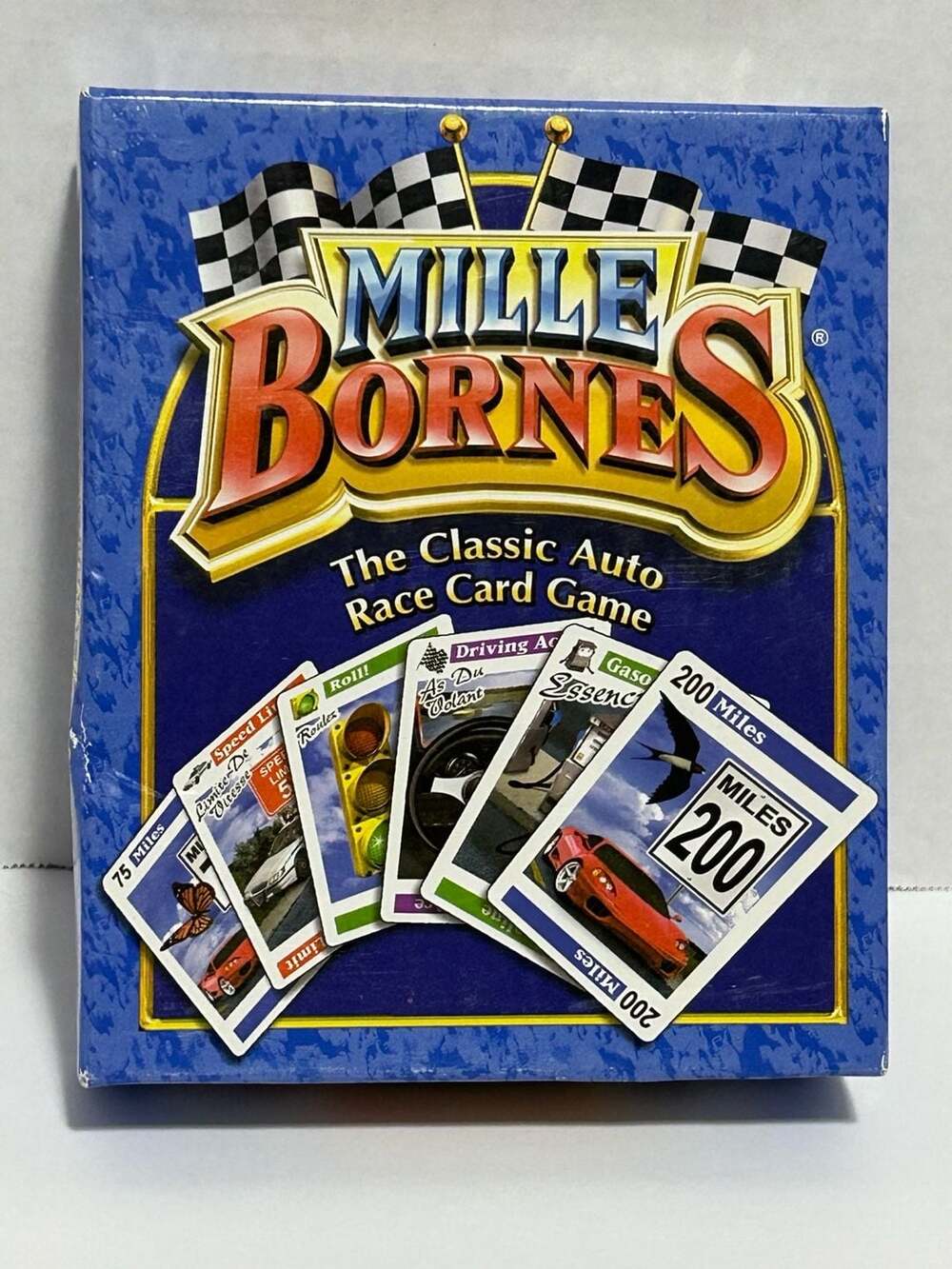 Mille Bornes The Classic Auto Race Card Game Winning Moves Games #1020